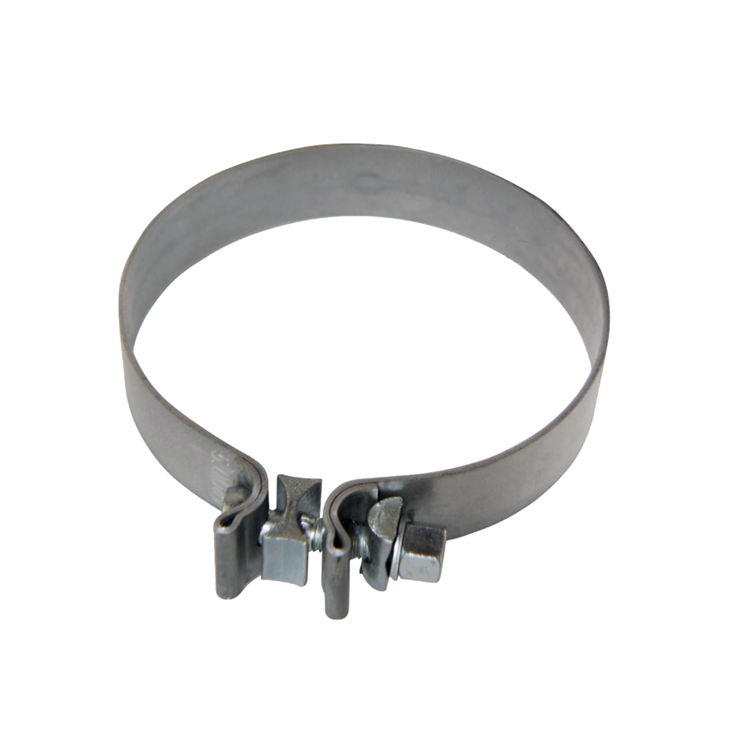 Abrazadera de escape tipo Banda De 5" - 1.25" Ancho de Acero Aluminizado