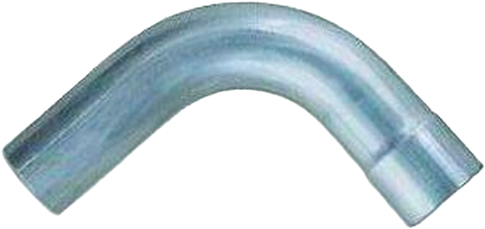 Codo de escape de 10x10x5" de 90 grados