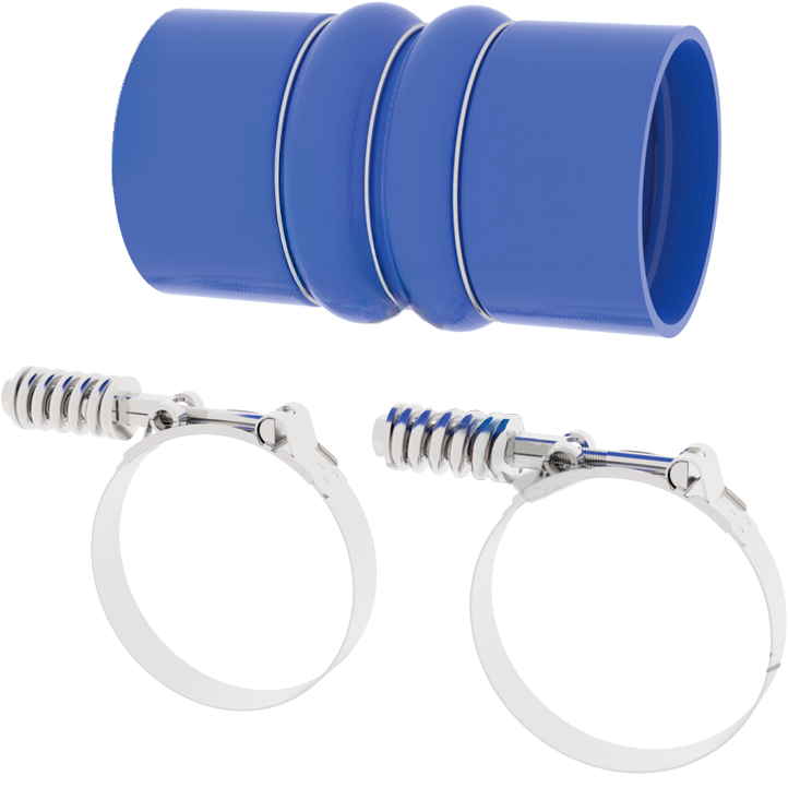 Kit (Manguera Con Abrazaderas) Aftercooler Descarga MP8 De 3.37" x 6.37"