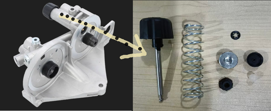 Kit Reparacion Base Filtro Combustible Bombin Mack MP8
