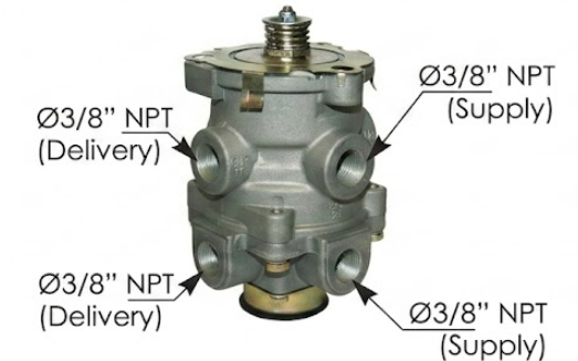 Valvula de pedal freno E6 / Freightliner