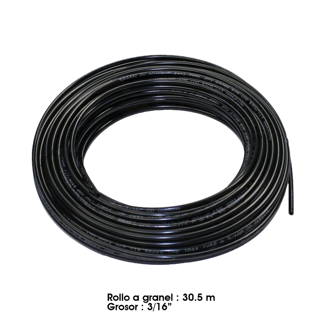 Tuberia de nylon 3/16 de 30.5 metros