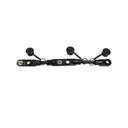 Cable Puente de 3 Batería D31 Color Negro Freightliner