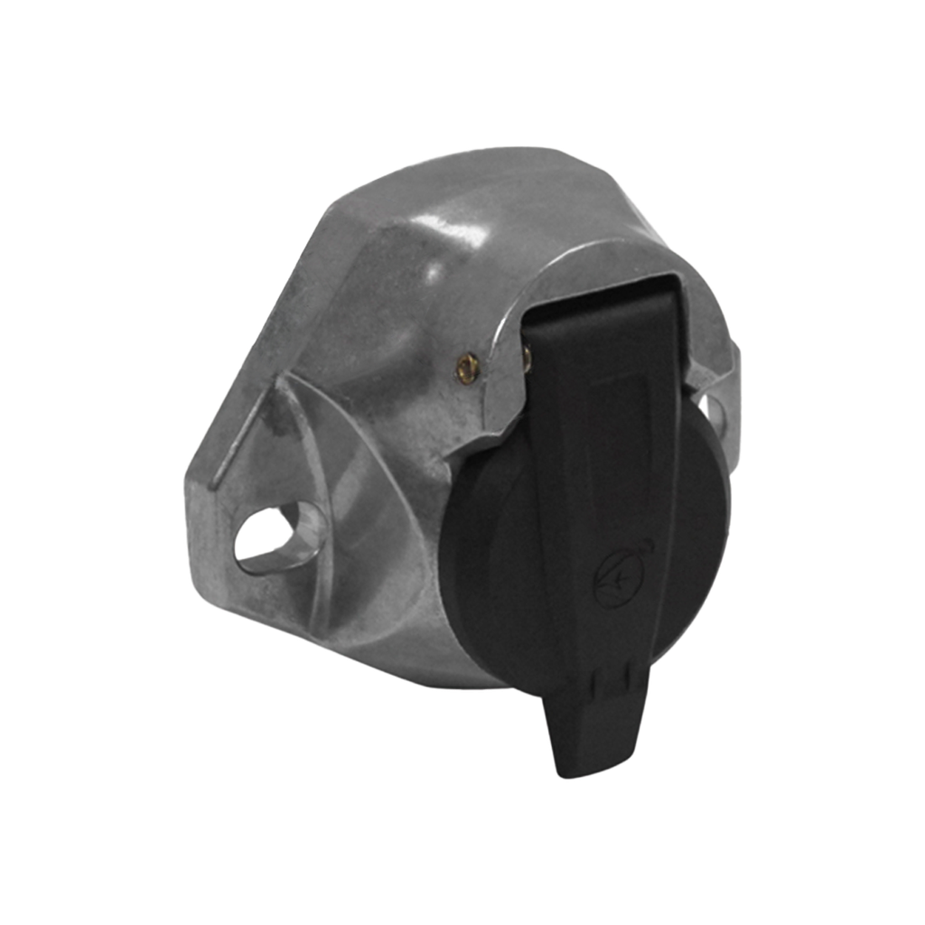 Conector hembra electrico chuto-remolque