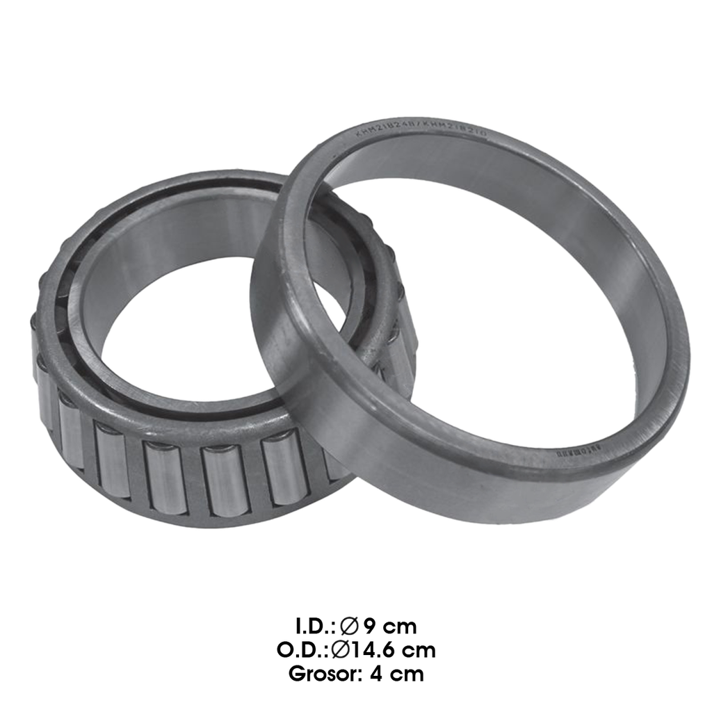 Set 414 Rodamiento Interno trasaera eje A21 (cono HM218248 / pista HM218210)