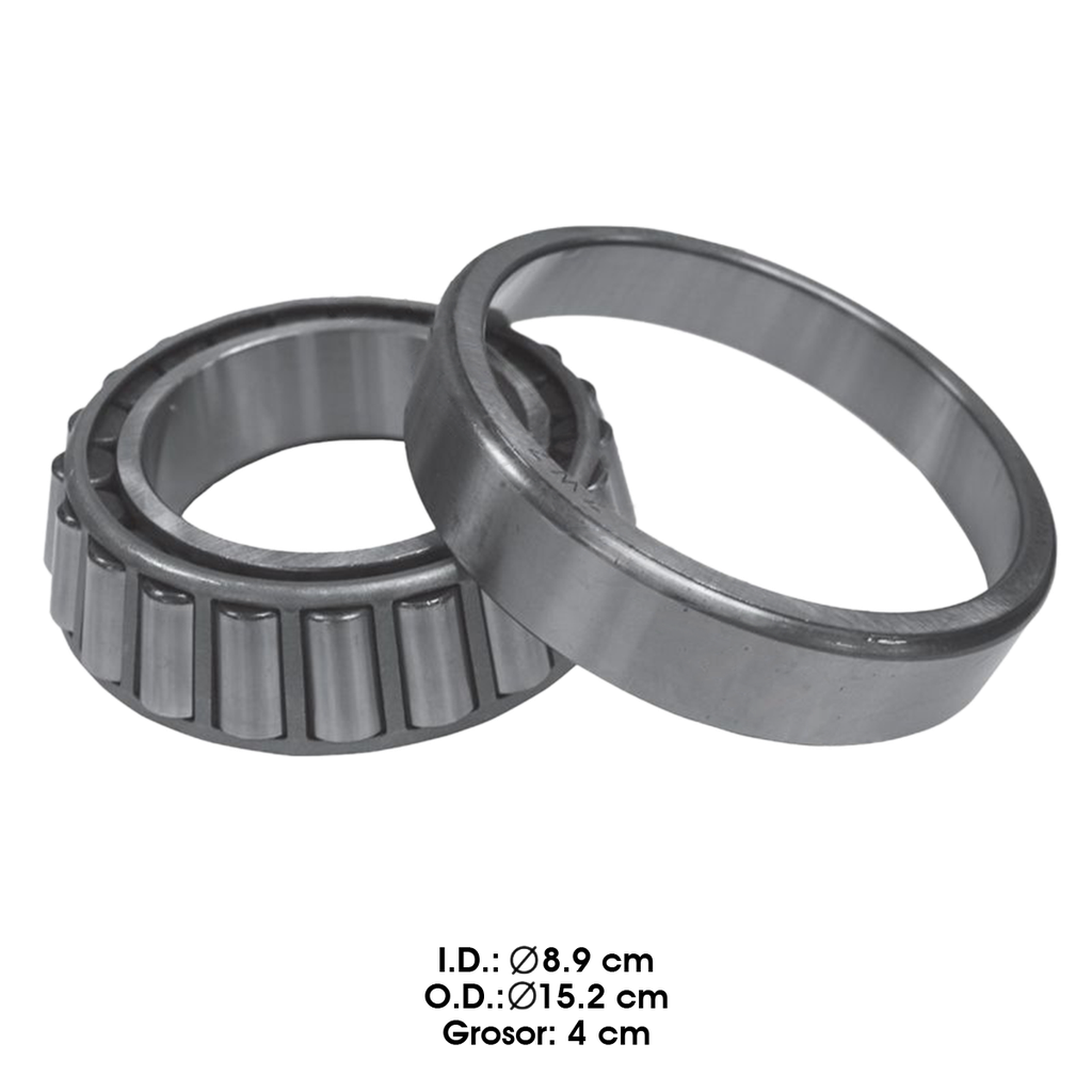 Set 415 int bateas eje rockwell A-21 (cono HM518445 / pista HM518410)