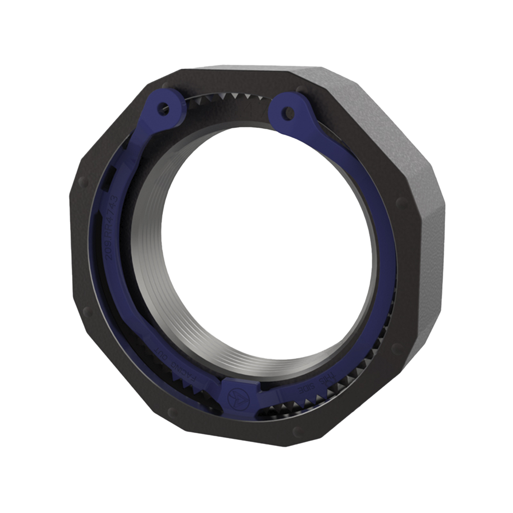 Tuerca Ejes Batea Eaton, Ingersoll, Meritor, Spicer, Std. Forge de 17.000 a 22.500 lb