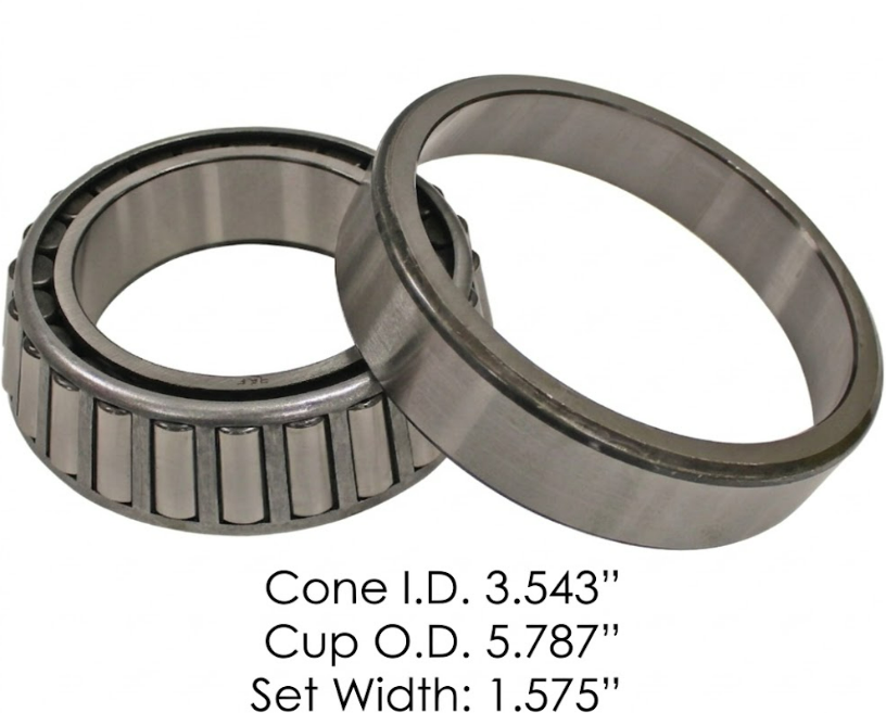 Set 414 Rodamiento Interno trasera eje A21 (cono HM218248 / pista HM218210)