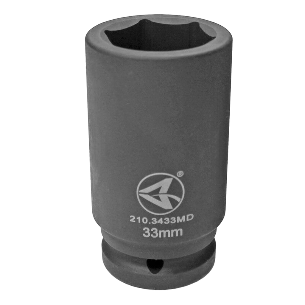 Dado de Impacto Cuadrante 3/4 y de 33mm Hexagonal