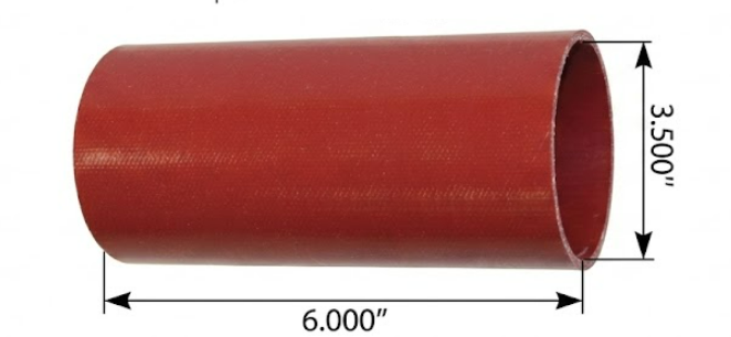 Manguera Aire Aftercooler/Turbo E7S de 3,5" D.I x 6" Largo