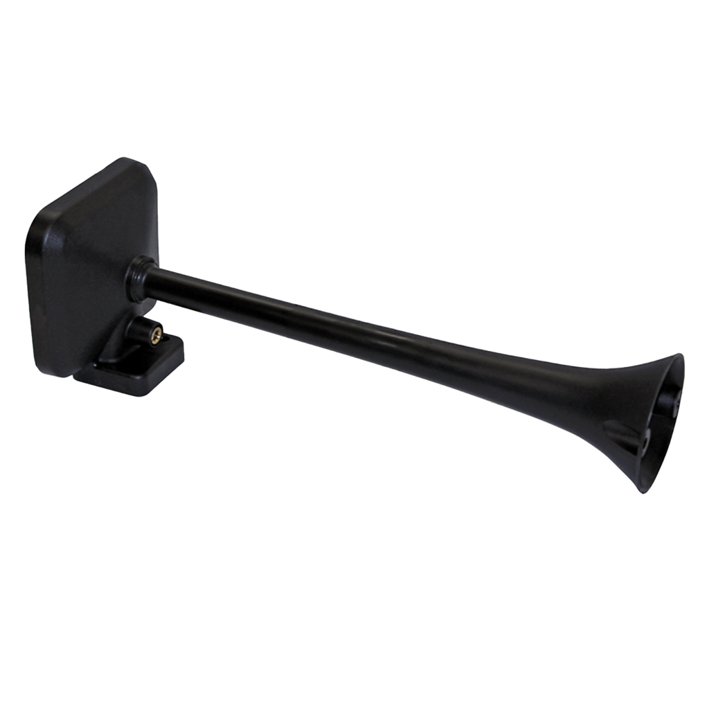 Bocina / Corneta De Aire Camión Plástica Negra de 14,37"Largo y 105 Db a 133 Db