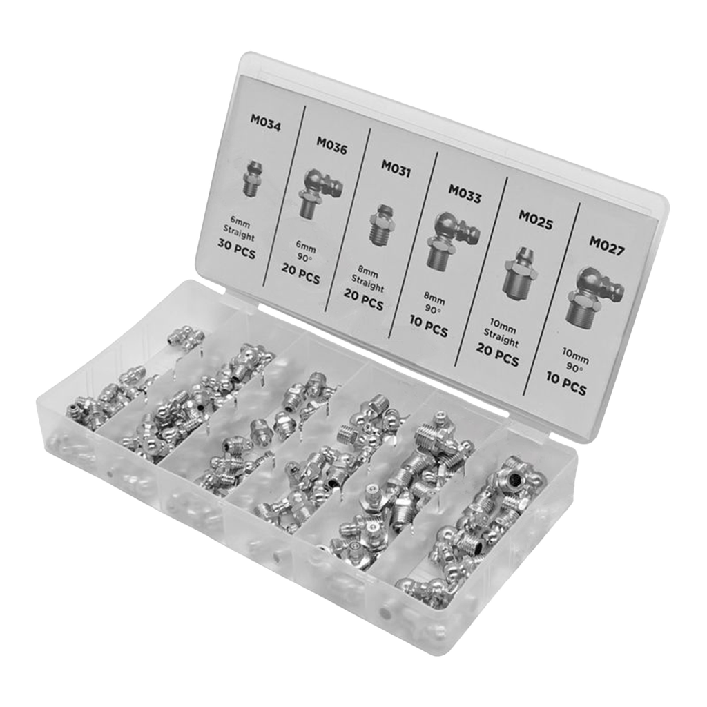 Caja kit metrica conexion engrasadores