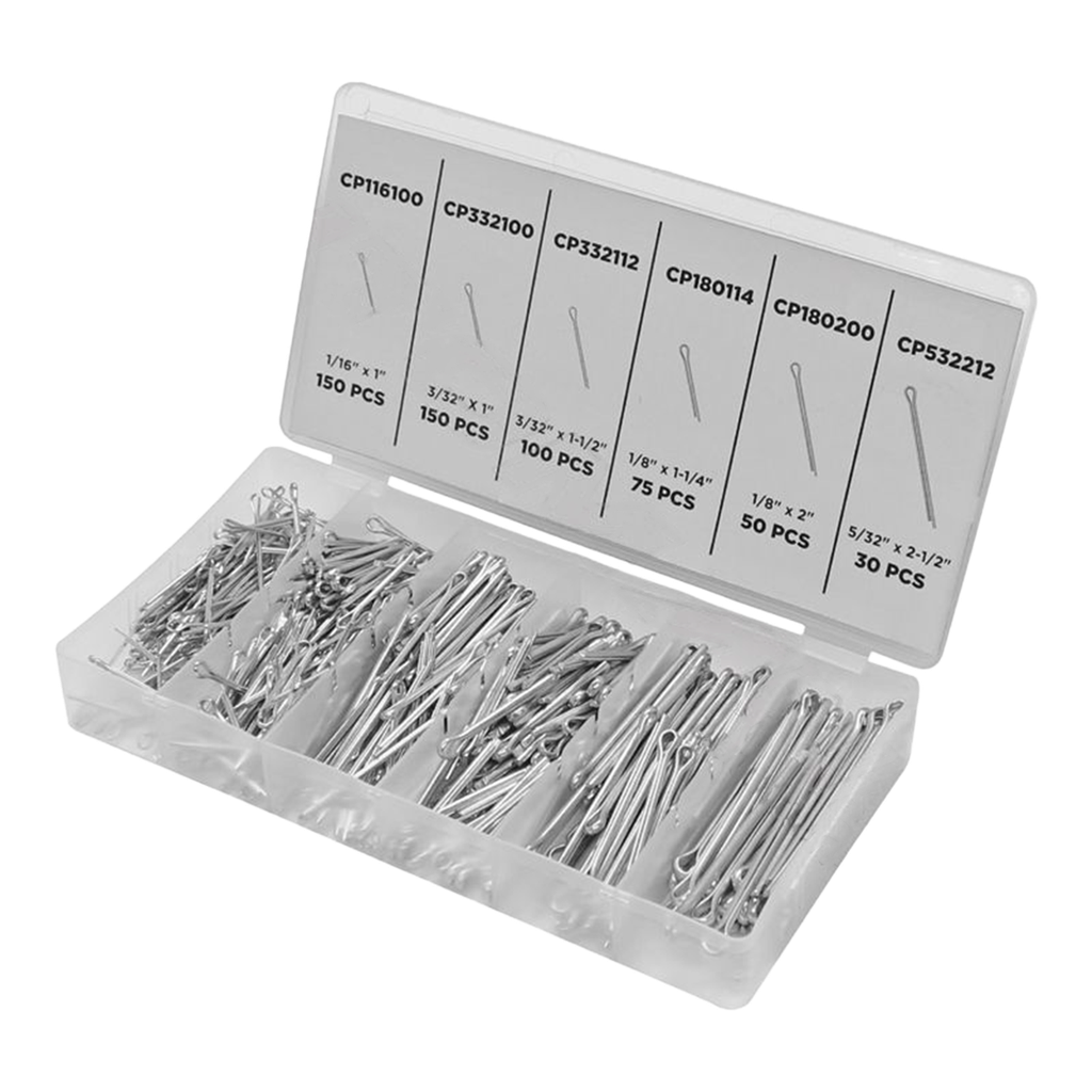 Kit auxiliar de pasador cuña (555 piezas)