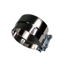 Abrazadera de Escape Tipo Faja De 5" de Acero Inoxidable