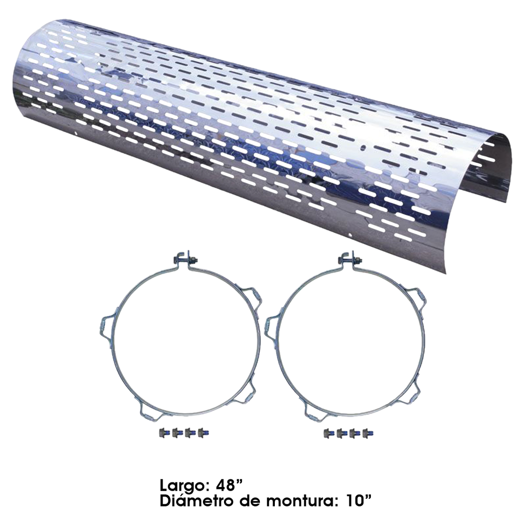 Protector vertical escape 10" 270 grados