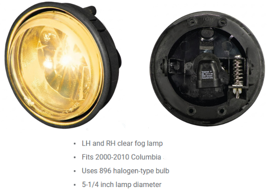 Faro Delantero Antiniebla Freightliner Columbia CL-120