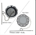 Tapa del tanque combustible para Vision 3" Sin LLave