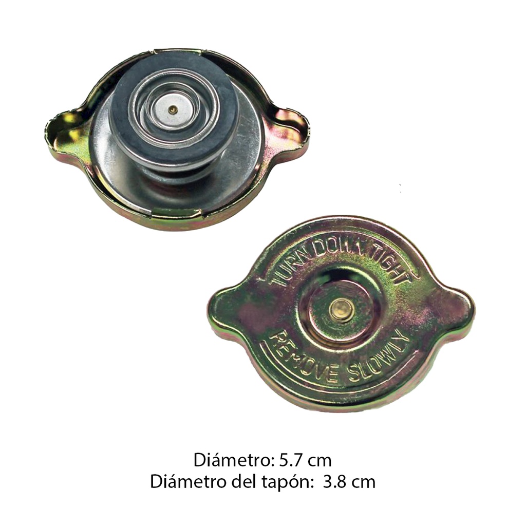 Tapa del radiador 10 lbs 2-1/4