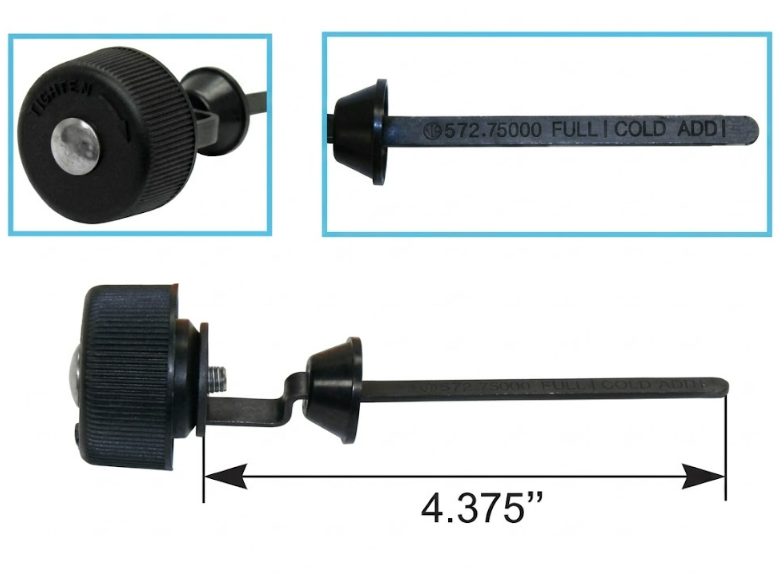 Tapa Medidor Varilla Nivel 4,3"5 Tanque Dirección Hidráulica Kenworth, Mack