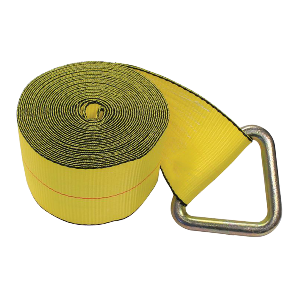 Correa de Amarre / Faja Sujeta Cargá Gancho Anillo de 4" x 12,20 Metros