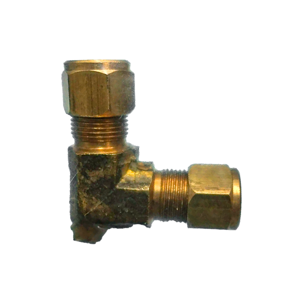 Conex. bronce union 90 comp. 3/8