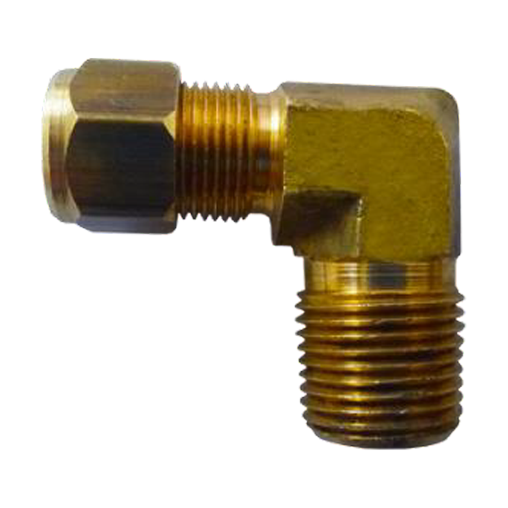 Conex Bronce conect 90comp x mNPT1/4x1/4