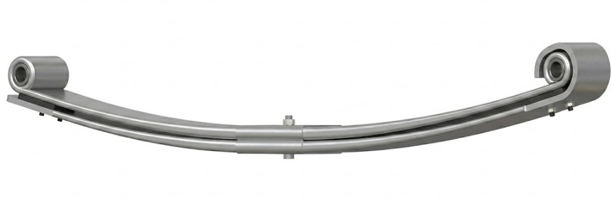 Ballesta Delantera 2 hojas 12 cm ancho Mack Vision