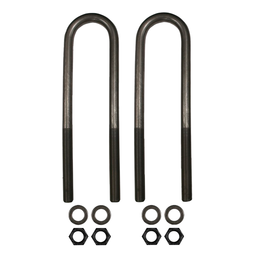 Abrazadera U ancho Ancho 3"- Largo 15" -4" Rosca de 1/4  Mack CH / Vision