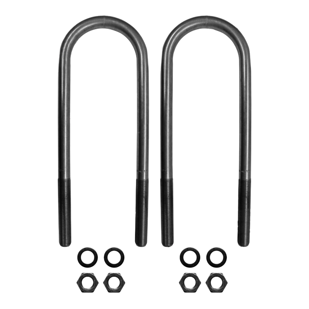 Abrazadera U Ancho 5"- Largo 17" - 5.3" Rosca de 1" Freightliner