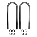 Abrazadera U Ancho 5"- Largo 17" - 5.3" Rosca de 1" Freightliner