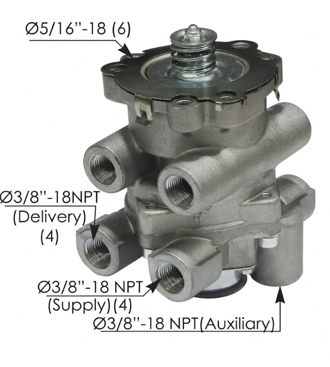 Valvula pedal de freno E-8P 427