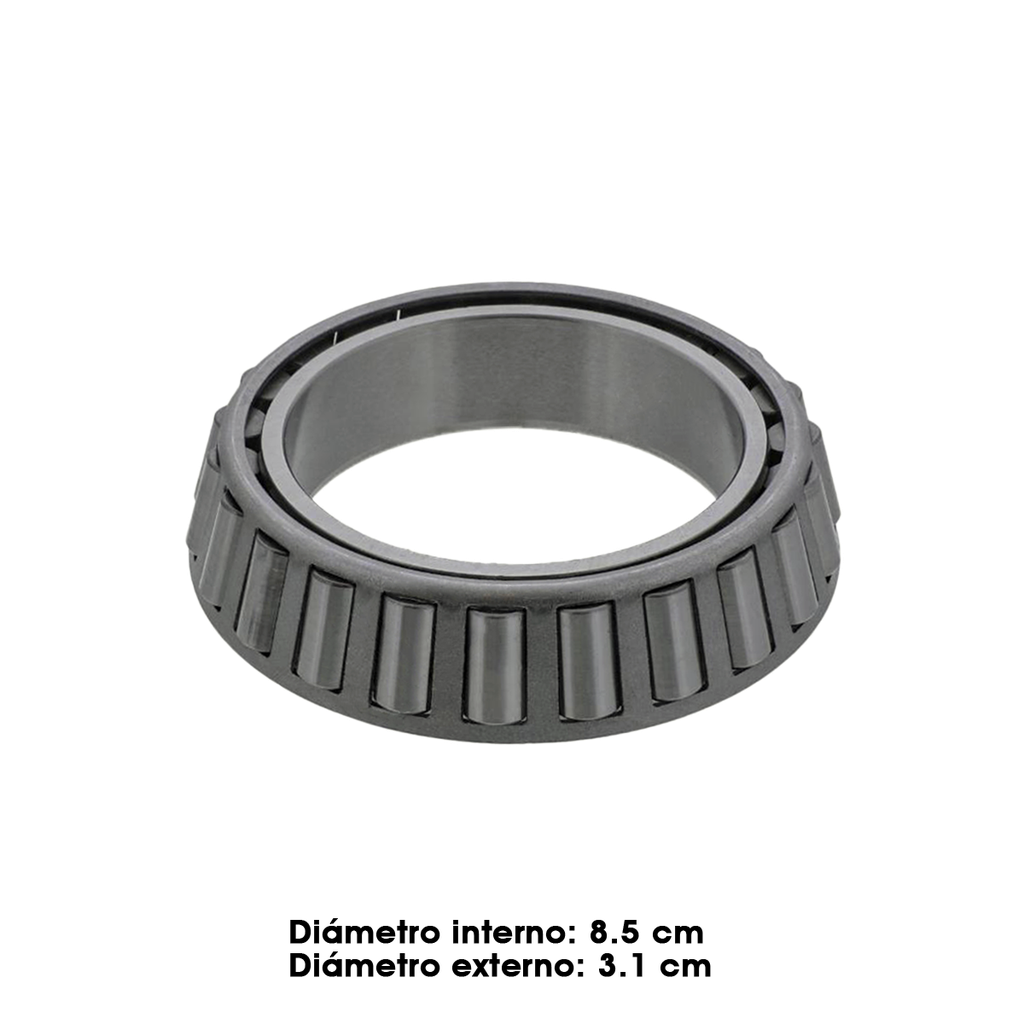 Rodamiento de 3,37"D.I x 1,23"Altura de Campana del 1er Diferencial Mack CRDPC 92/112