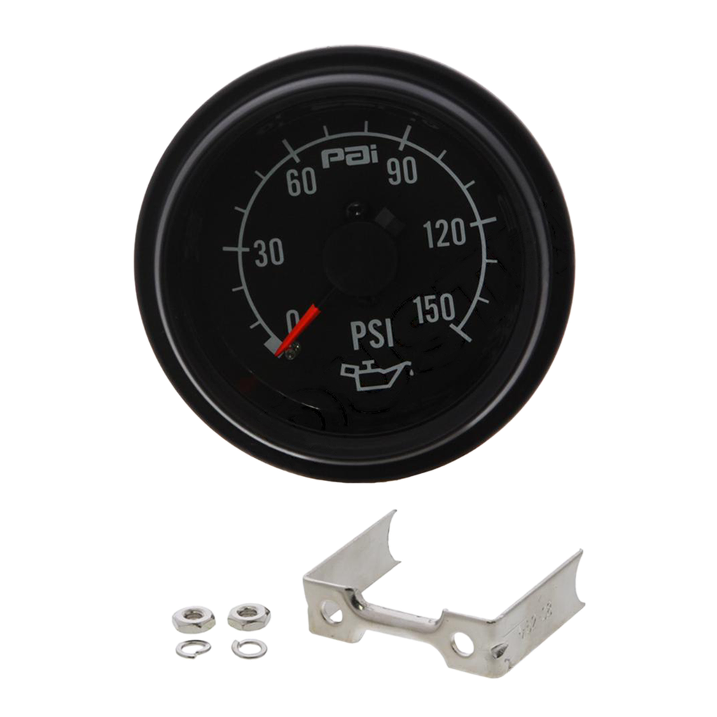 Manómetro Mecánico Presión de Aceite 0-150 psi Ø 2-1/8