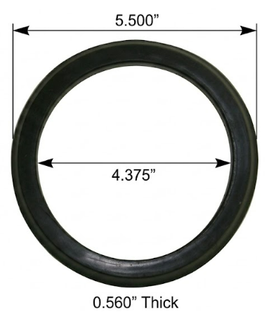 Sello de chumacera Eje Carga Mack 44.000 Libras