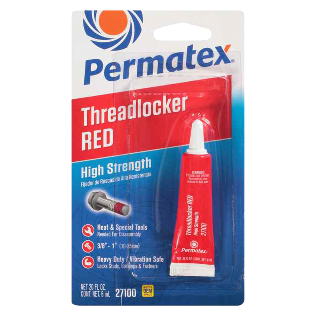 Traba Rosca Rojo De 6ml Alta Resistencia