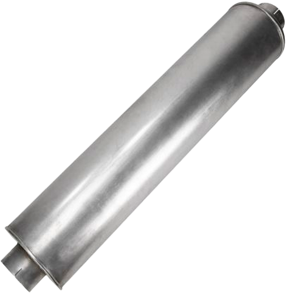 Silenciador de Escape 5" D.I x 10" D.Bombona x 44" D. Cuerpo Kenworth, Mack