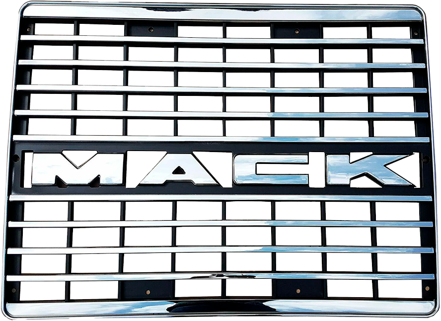 Parrilla Cromada Delantera Del CH Con Letras Mack
