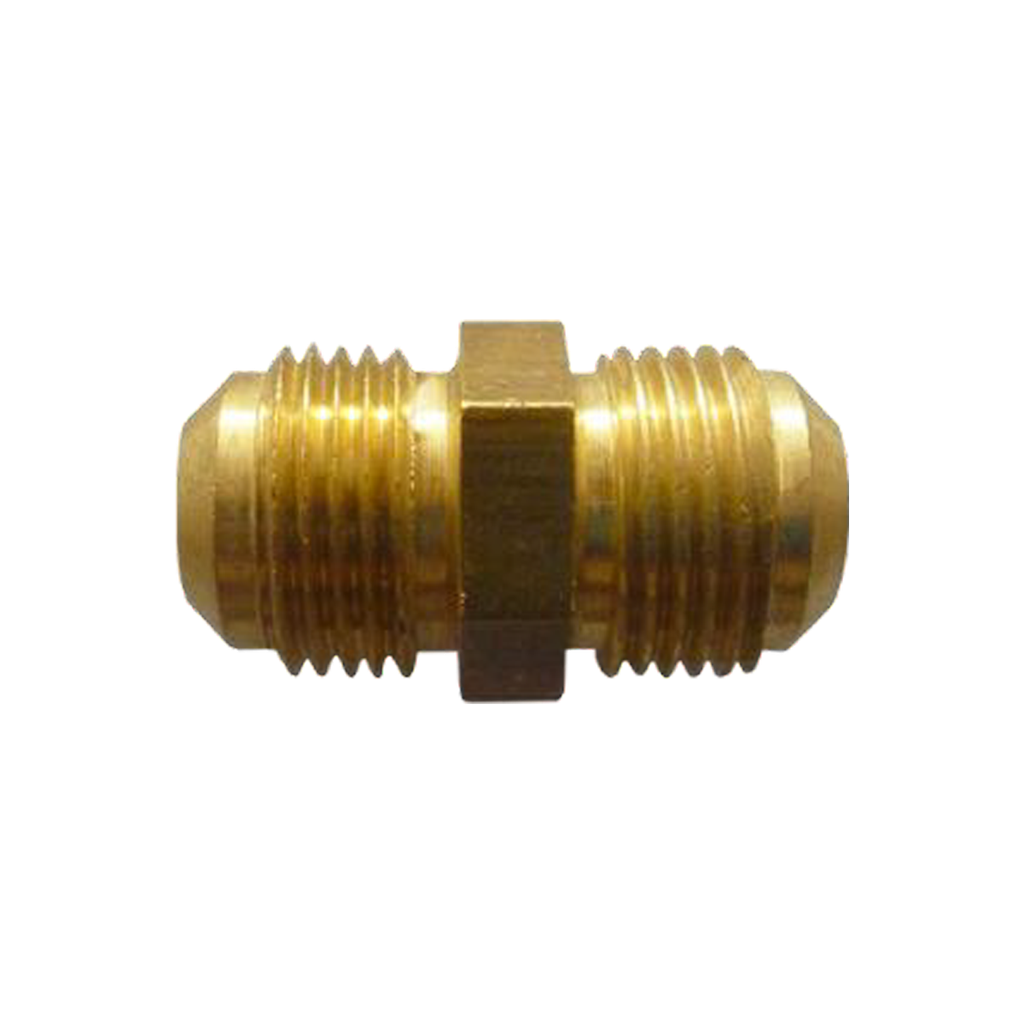 Conex. Bronce Union recta flare 3/8
