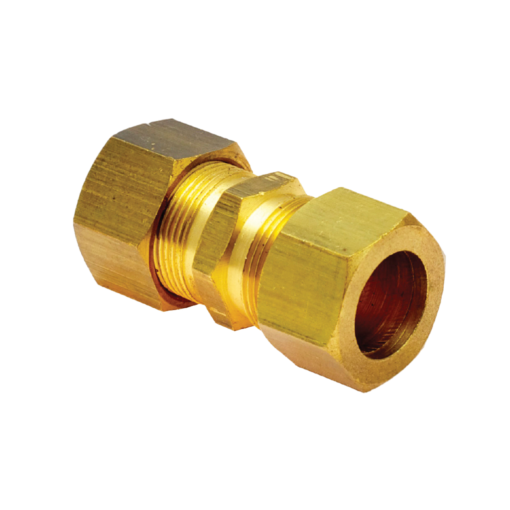 Conex. Bronce Union Recta P/compre. 1/4