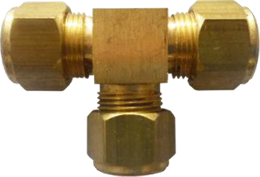 Conex. Bronce Union T 1/4