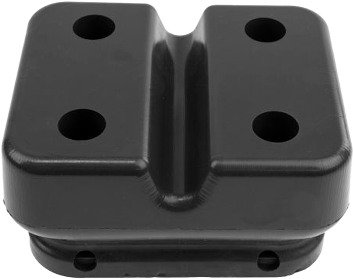 Goma Sapa Negra Superior 3.69" Altura 6.88" Ancho Mack de 55.000 / 65.000 Lb Rin 24"