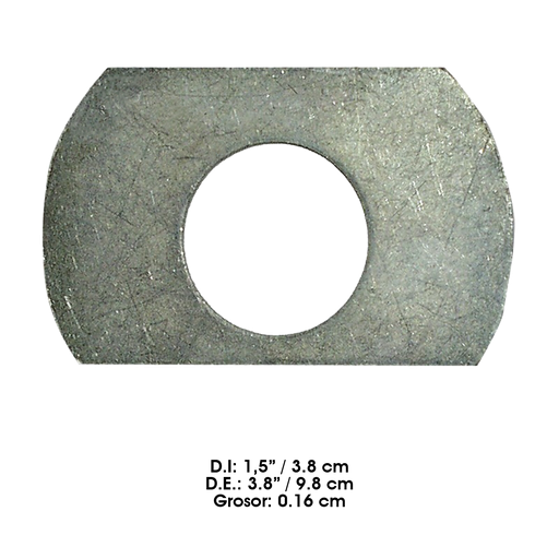[114.1162] Arandela Leva Freno 3.937"x 2.5"x 0.075" Axle 16-1/2”