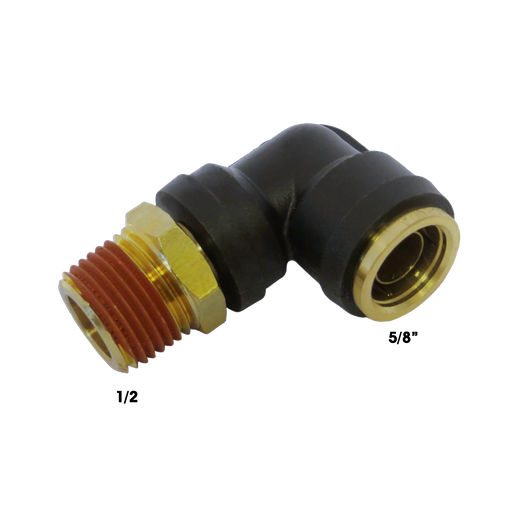 [177.12C6910D] Conex rapida codo 1/2" macho 90º x 5/8"