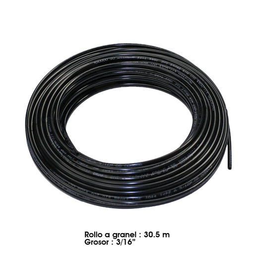 [177.5014] Tuberia de nylon 3/16 de 30.5 metros