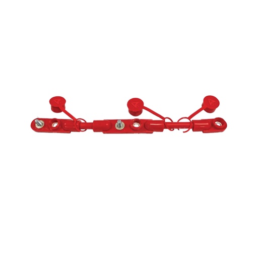 [178.2021RD] Cable Puente de 3 Batería D31 Color Rojo Freightliner