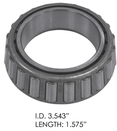 [182.HM218248] Cono set 414 (pista HM21810) rueda interno trasera eje A-21 batea Set 414