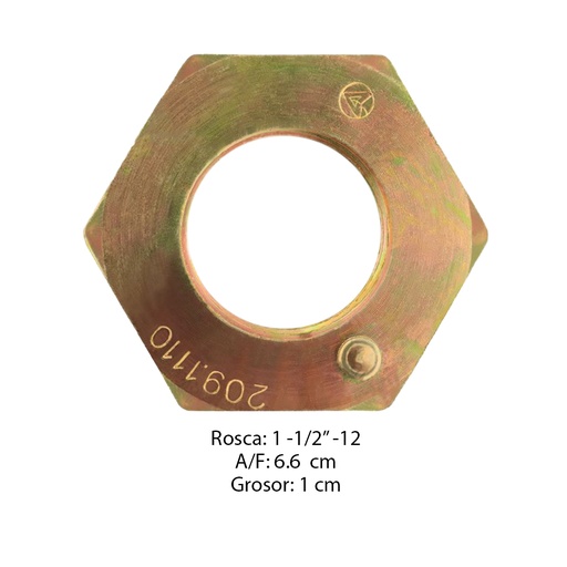 [209.1110] Tuerca interna punta de eje FG941