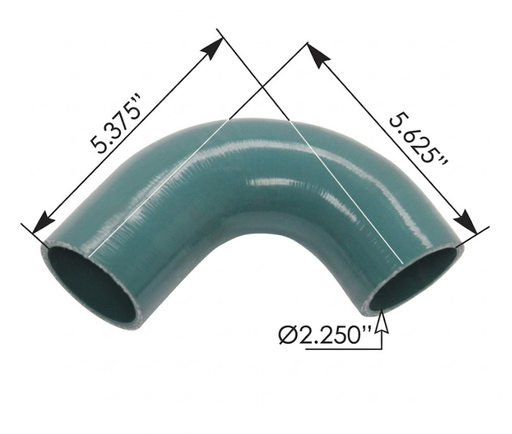 [561.62450] Manguera Codo 2.25 D.I Salida Del Termostato Mp8 GU / CXU