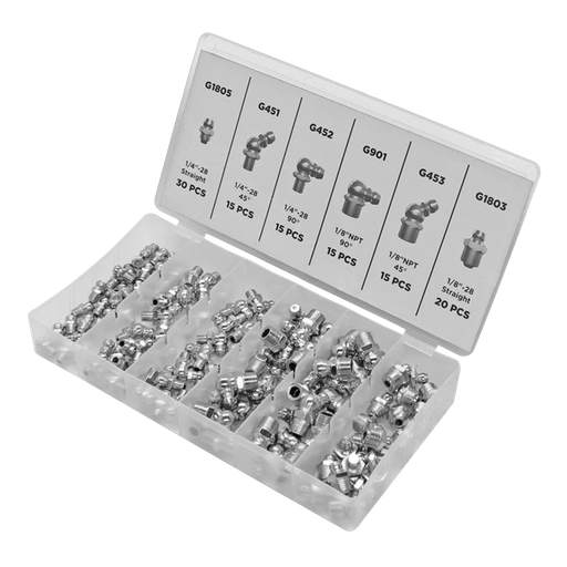 [562.HK110SG] Kit/juego conexion de engrase 110pc