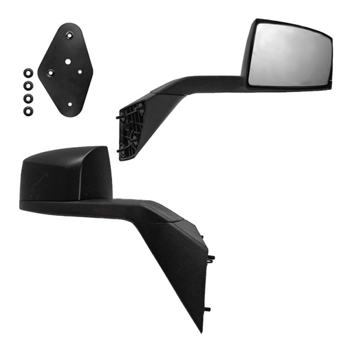 [563.96006] Espejo retrovisor derecho Color Negro para montaje en capó